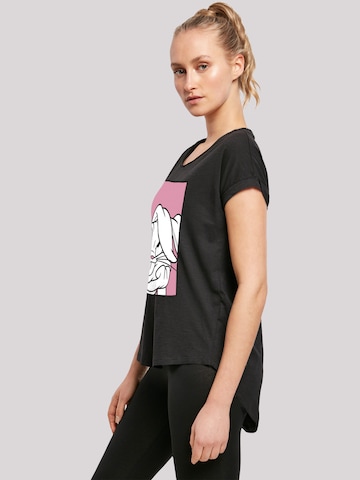 F4NT4STIC Shirt 'Looney Tunes Bugs Bunny Adore' in Zwart