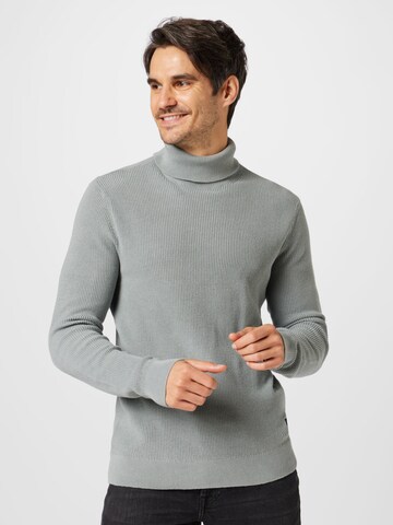 BLEND Sweater in Grey: front