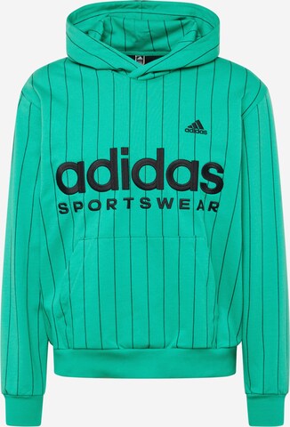 Hanorac sport de la ADIDAS SPORTSWEAR pe verde: față