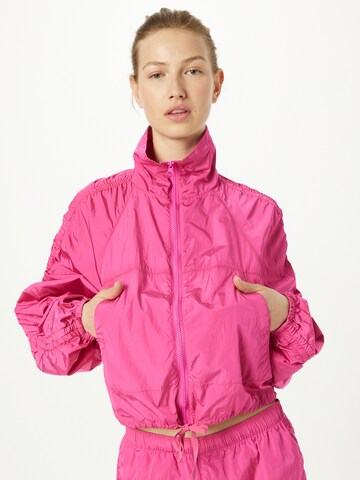 Onzie Sports jacket 'PARACHUTE' in Pink: front