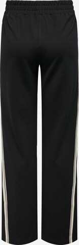 Wide Leg Pantalon 'POPTRASH-SUKI' ONLY en noir
