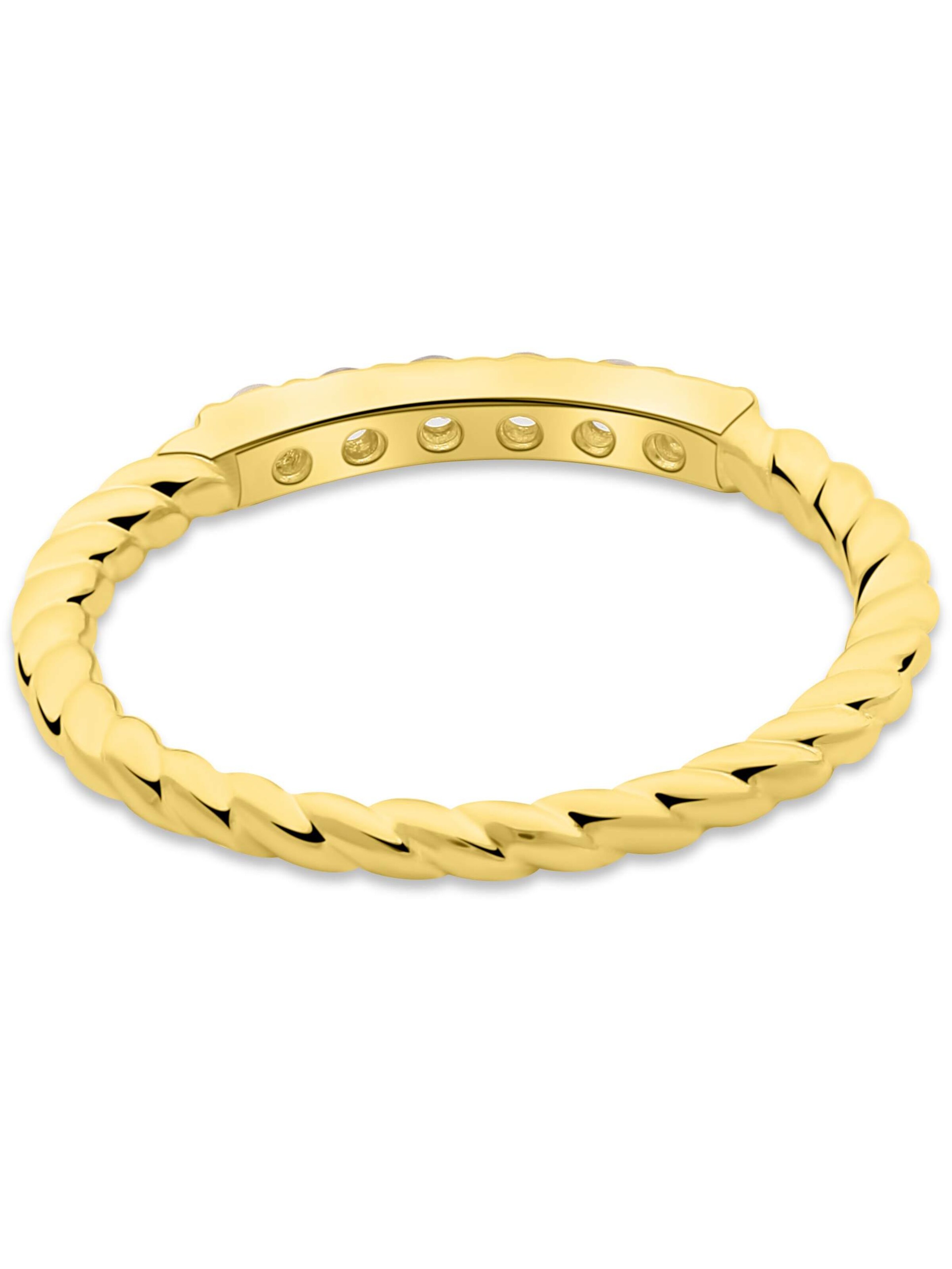 Tony Fein Ring 'Gedreht' in Gold