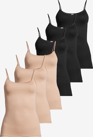 CON-TA Undershirt 'Modal' in Beige: front