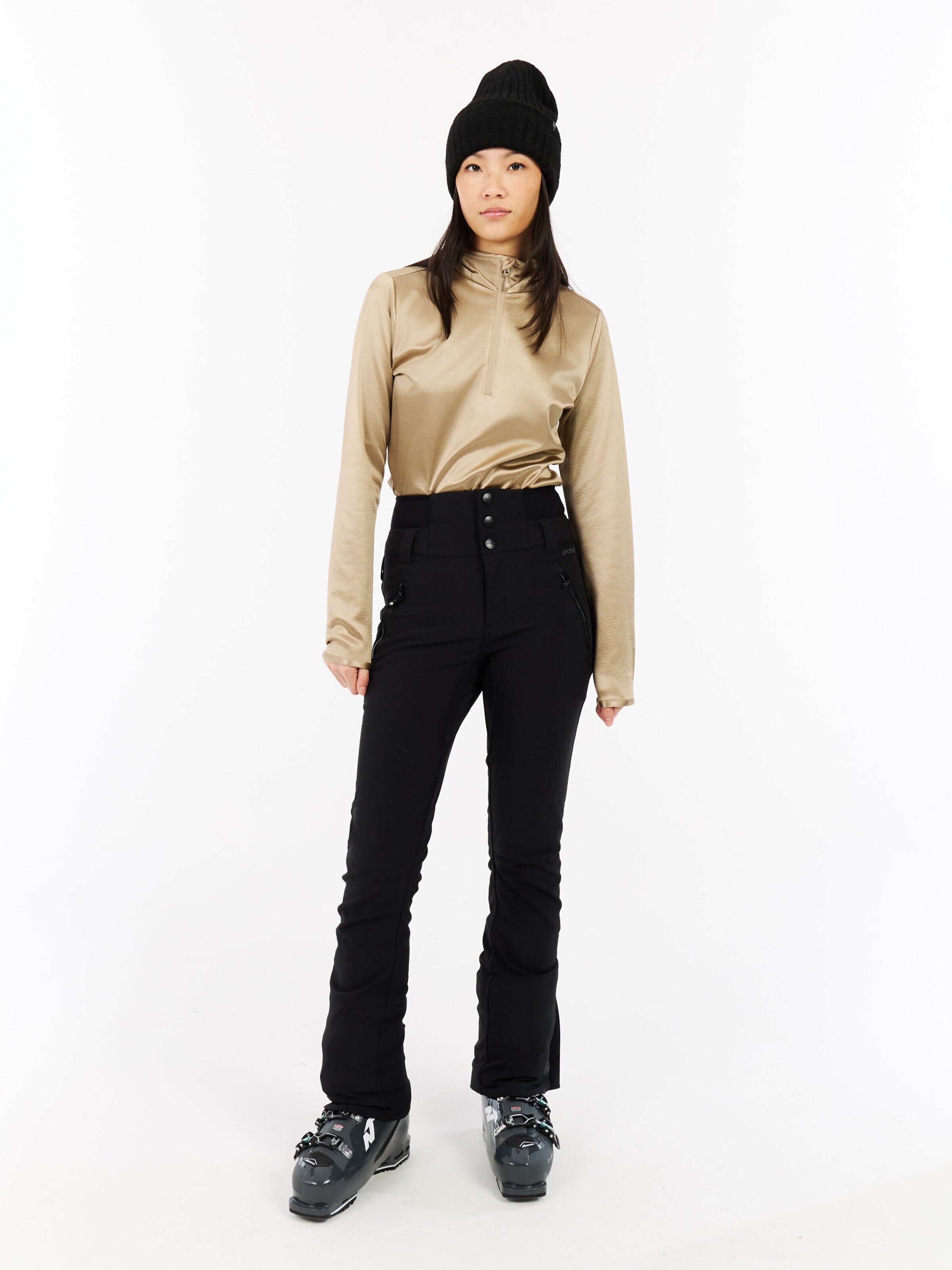 PROTEST Athletic Sweatshirt 'PRTLaga' in Brown
