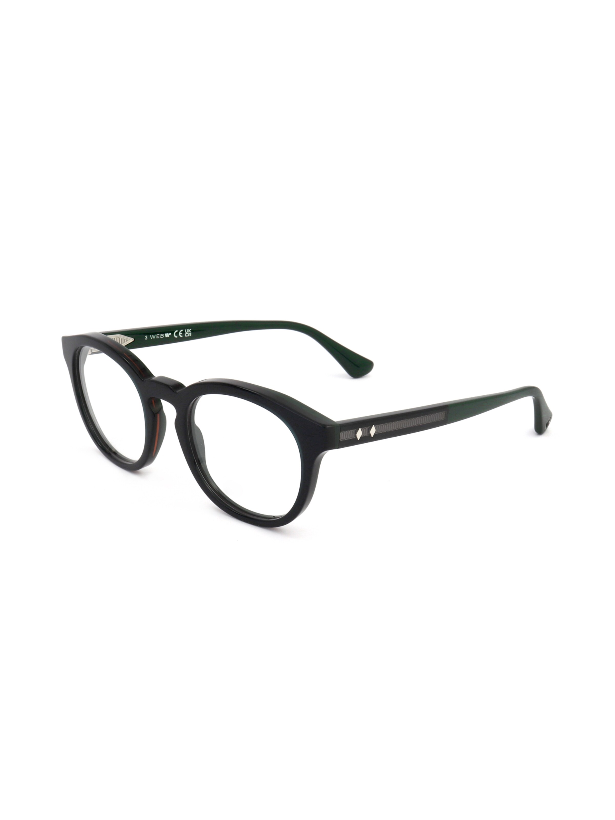 Occhiali 'WE5443' di Web Eyewear in verde: frontale