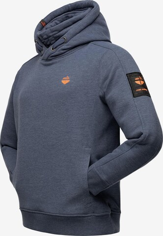 STONE HARBOUR Sweatshirt 'Emilio Eduardo' i blå