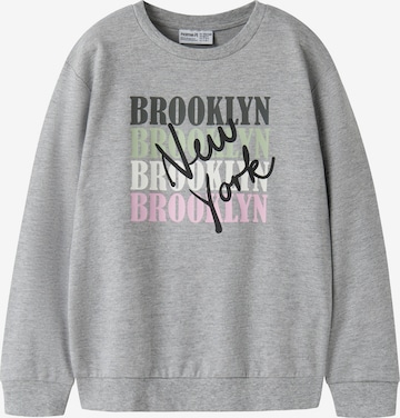 NAME IT - Sudadera 'NKFVENUS' en gris: frente