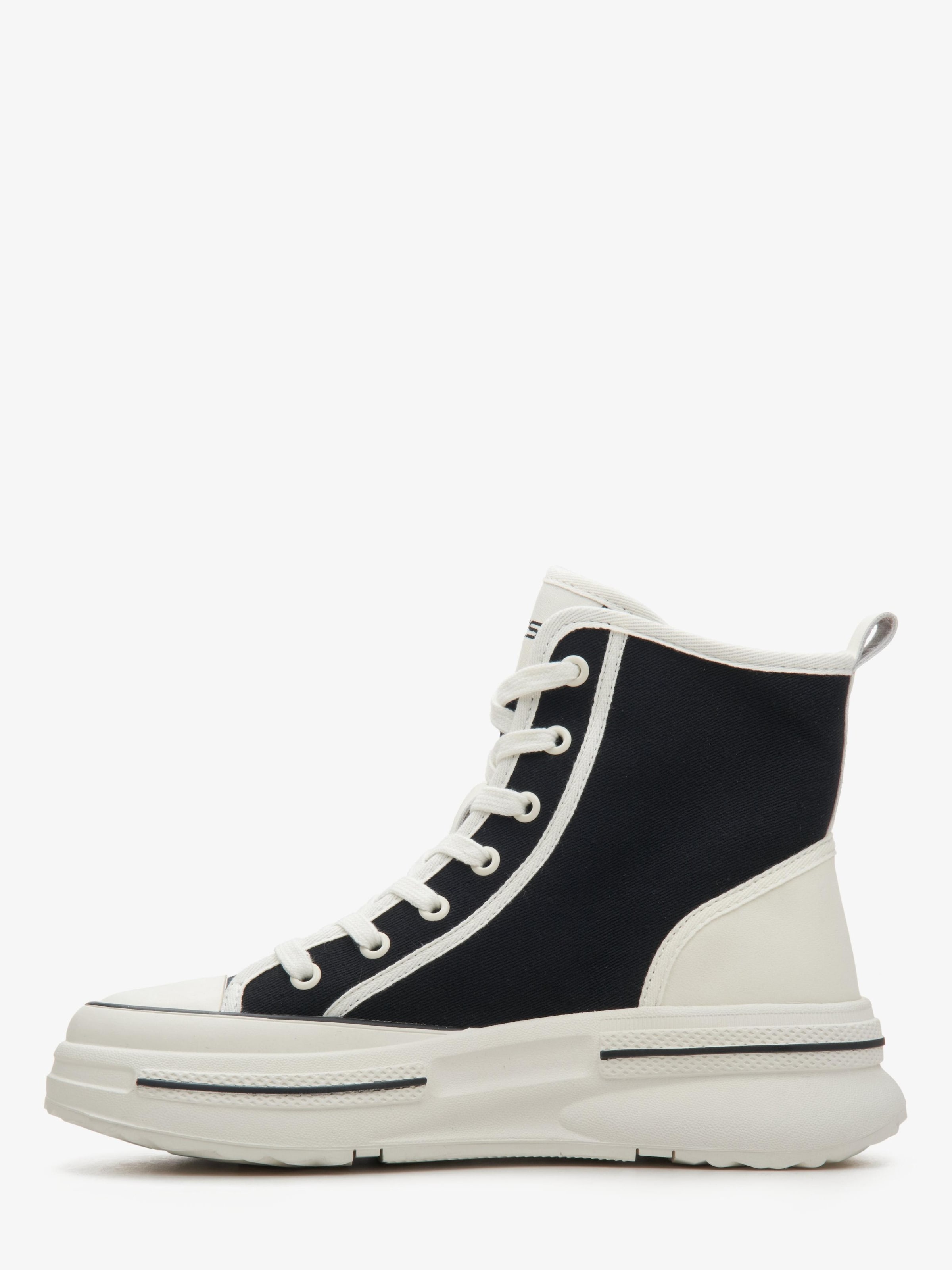 ES8 High-Top Sneakers '6622-1' in Black: front