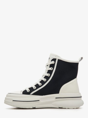 ES8 Sneaker high '6622-1'‌‌‌‌‌‌ in Schwarz