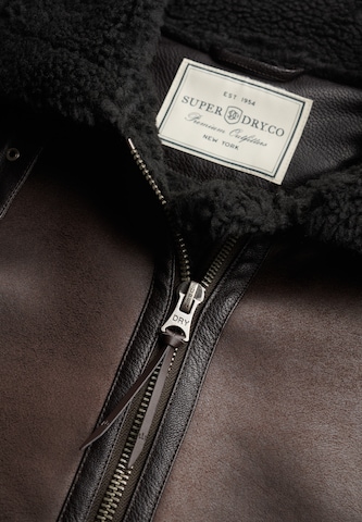 Superdry & Co Zimní bunda – hnědá