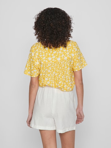 VILA - Blusa 'CELINA' em amarelo