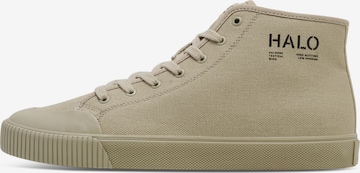 HALO Sneakers hoog in Beige: voorkant