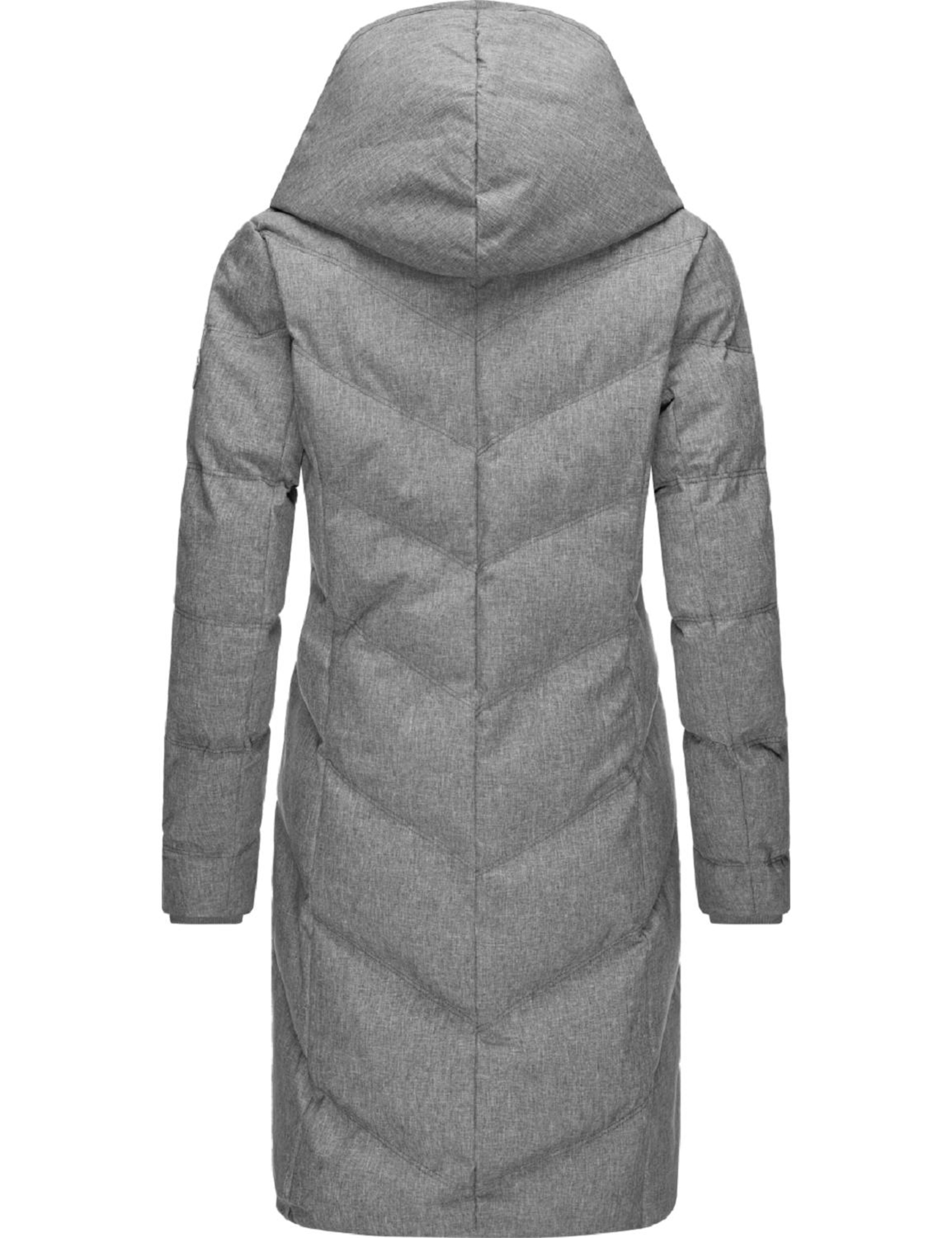 Ragwear Wintermantel  'Natalka II Intl.' in Grau