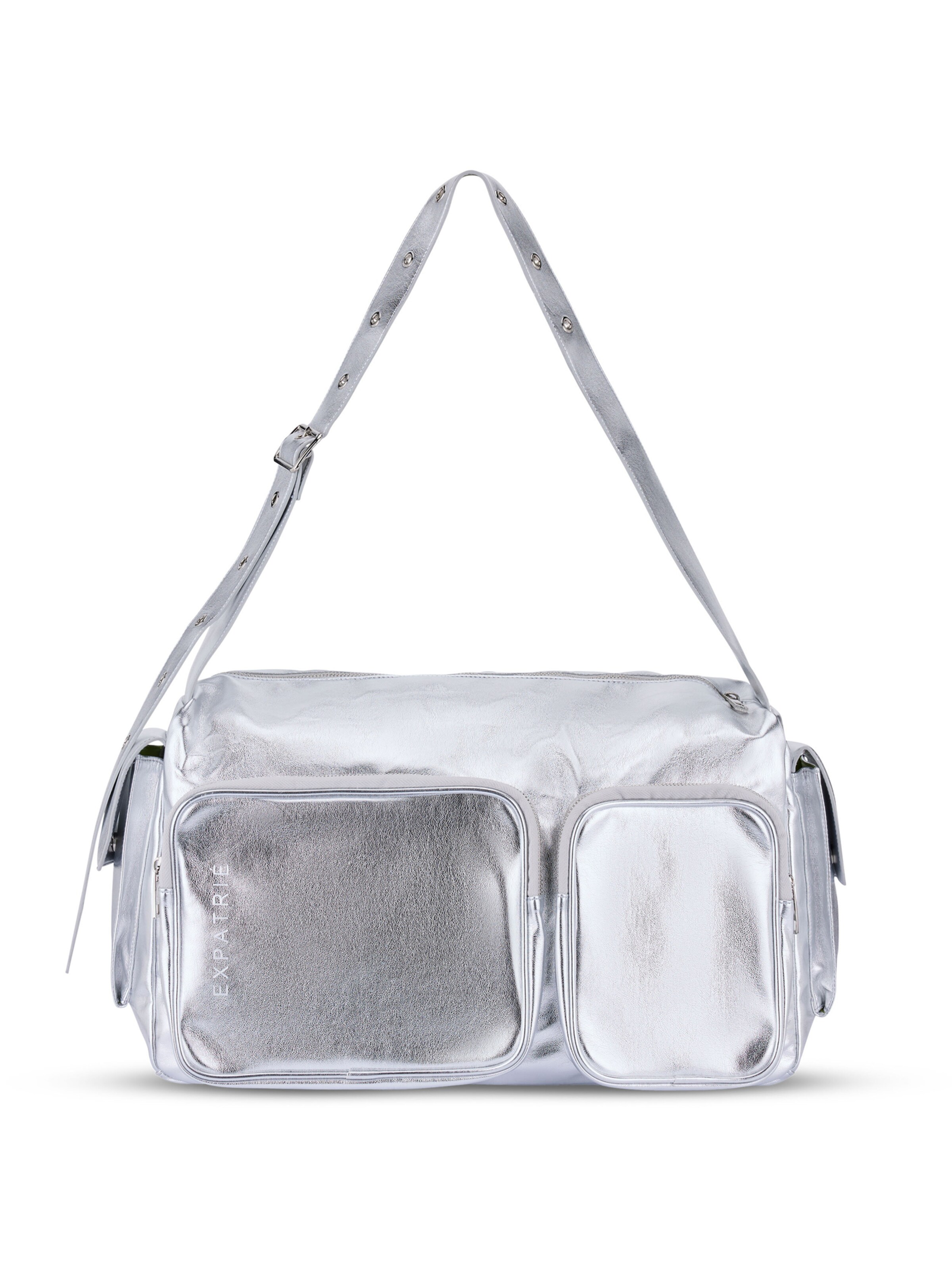 ExpatriéVikend torba 'Nova' - srebro boja: prednji dio