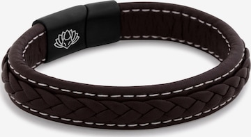 Akitsune Armband 'Fides' in Braun: Vorderseite