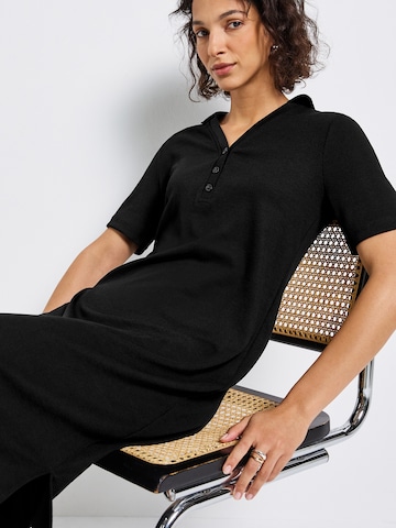STREET ONE Kleid in Schwarz