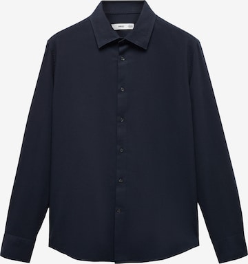 Coupe regular Chemise 'Arthur' MANGO MAN en bleu : devant