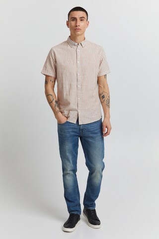 INDICODE JEANS Regular fit Overhemd 'IDHANK' in Beige