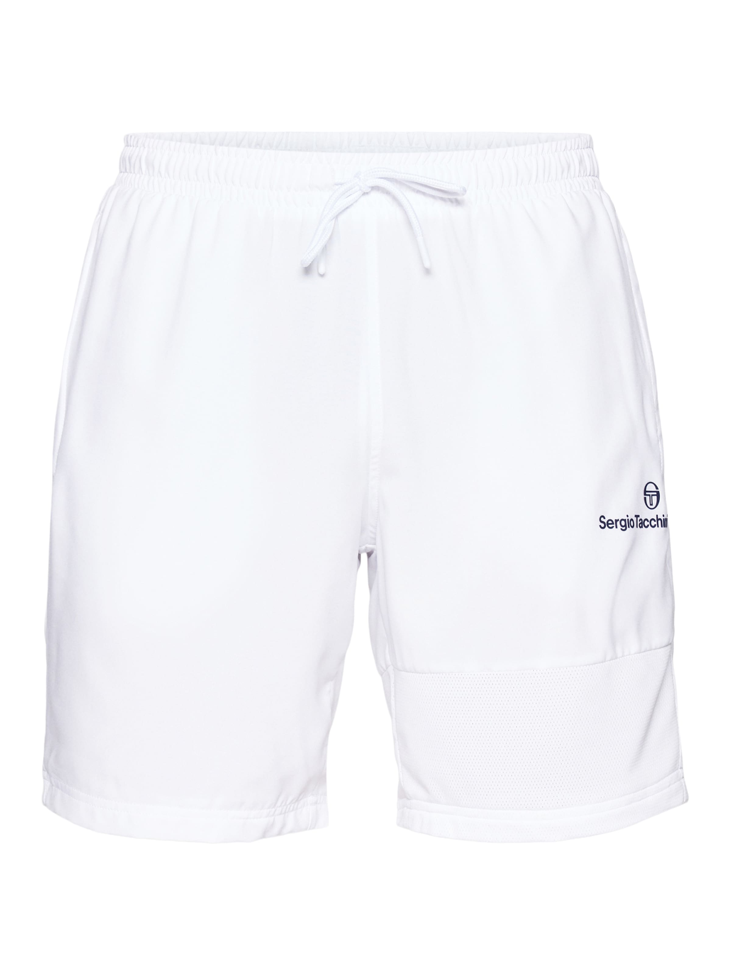Sergio Tacchini Regular Sports trousers in White: front