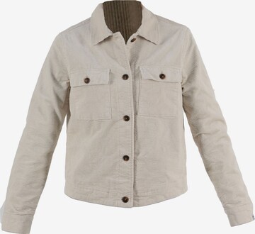 Miracle of Denim Between-Season Jacket in Beige: front