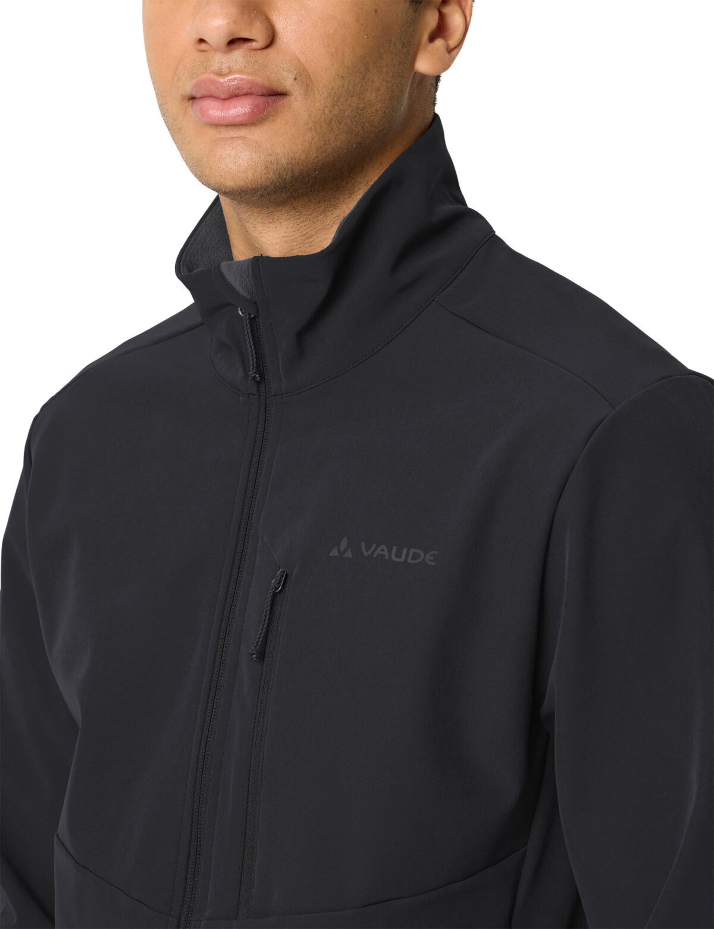 VAUDE Outdoorjas 'Cyclone V' in Zwart