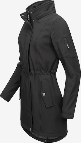 Peak Time Raincoat in Black