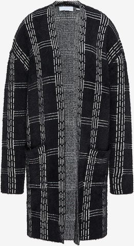 Cardigan usha BLUE LABEL en noir : devant