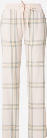 Esprit Bodywear Pajama Pants in Beige: front
