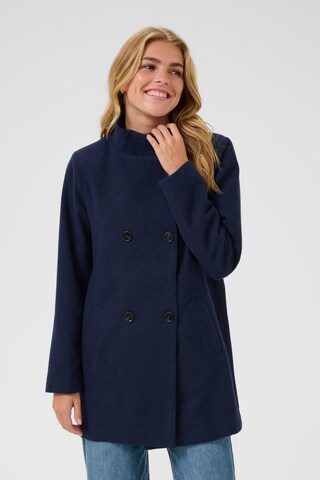 Kaffe Tussenmantel 'Fanny' in Blauw: voorkant