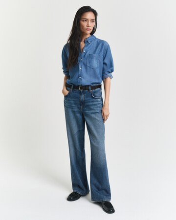 GANT Hemdbluse in Blau