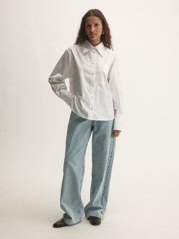 KAVAZI Bluse i hvid