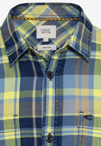 CAMEL ACTIVE Regular fit Button Up Shirt in Blue