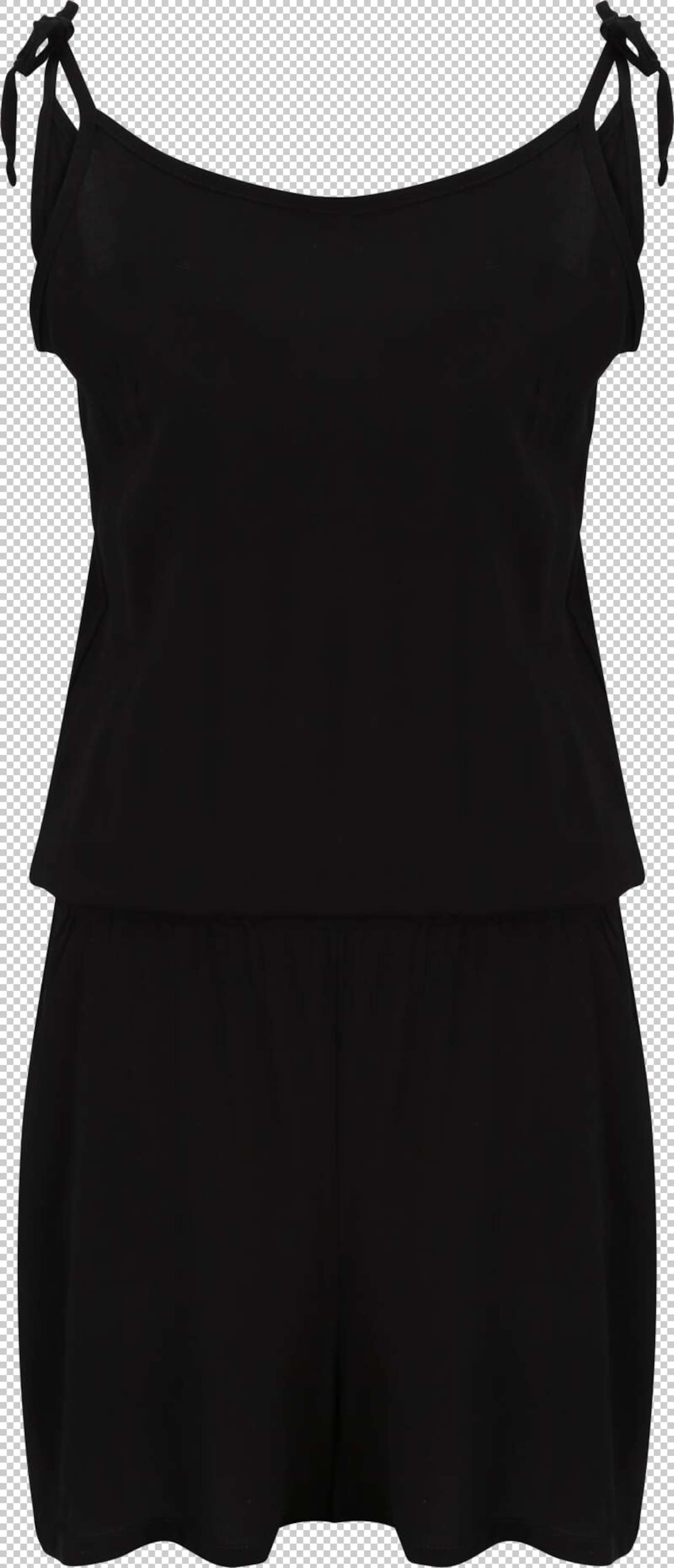 DEF Overal – černá: přední strana