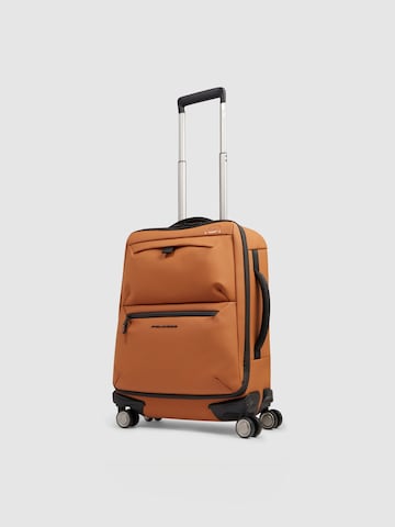 Valisette Piquadro en marron