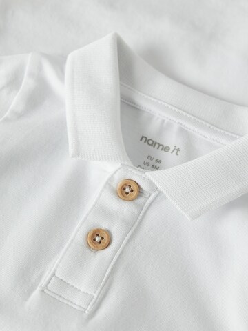NAME IT Romper/Bodysuit 'NBMFLIP' in White