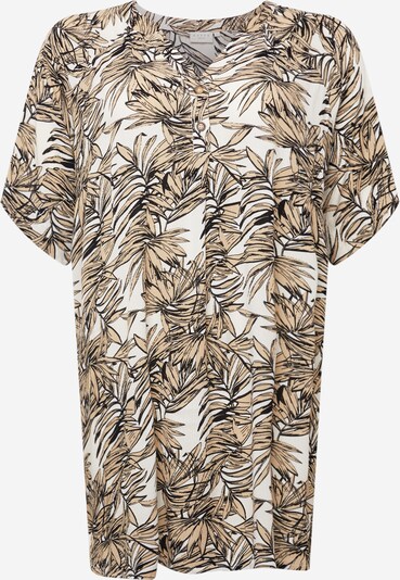 KAFFE CURVE Robe 'Lisa' en crème / sable / noir, Vue avec produit