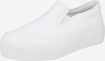ABOUT YOU Slip-on 'Feline' in Wit: voorkant