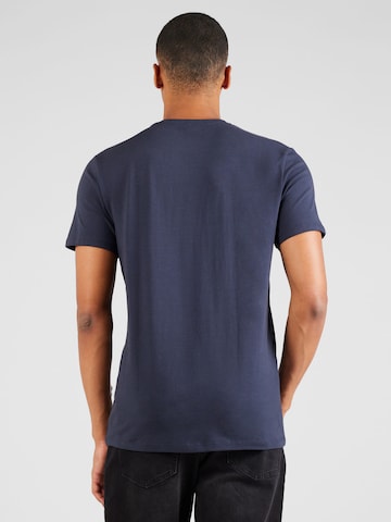 T-Shirt 'Antiqua' Bruun & Stengade en bleu