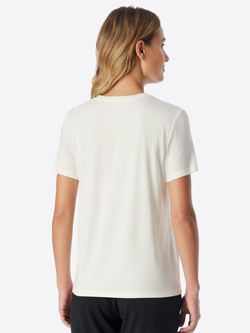 Chemise de nuit ' Mix & Relax ' SCHIESSER en blanc