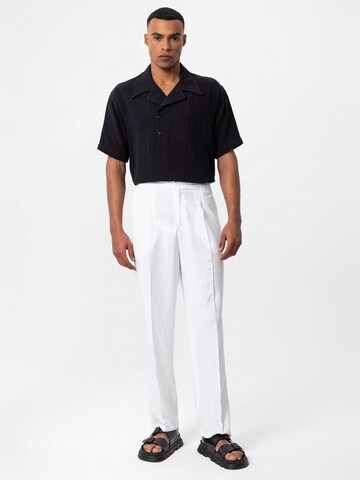 Antioch Comfort fit Button Up Shirt in Black