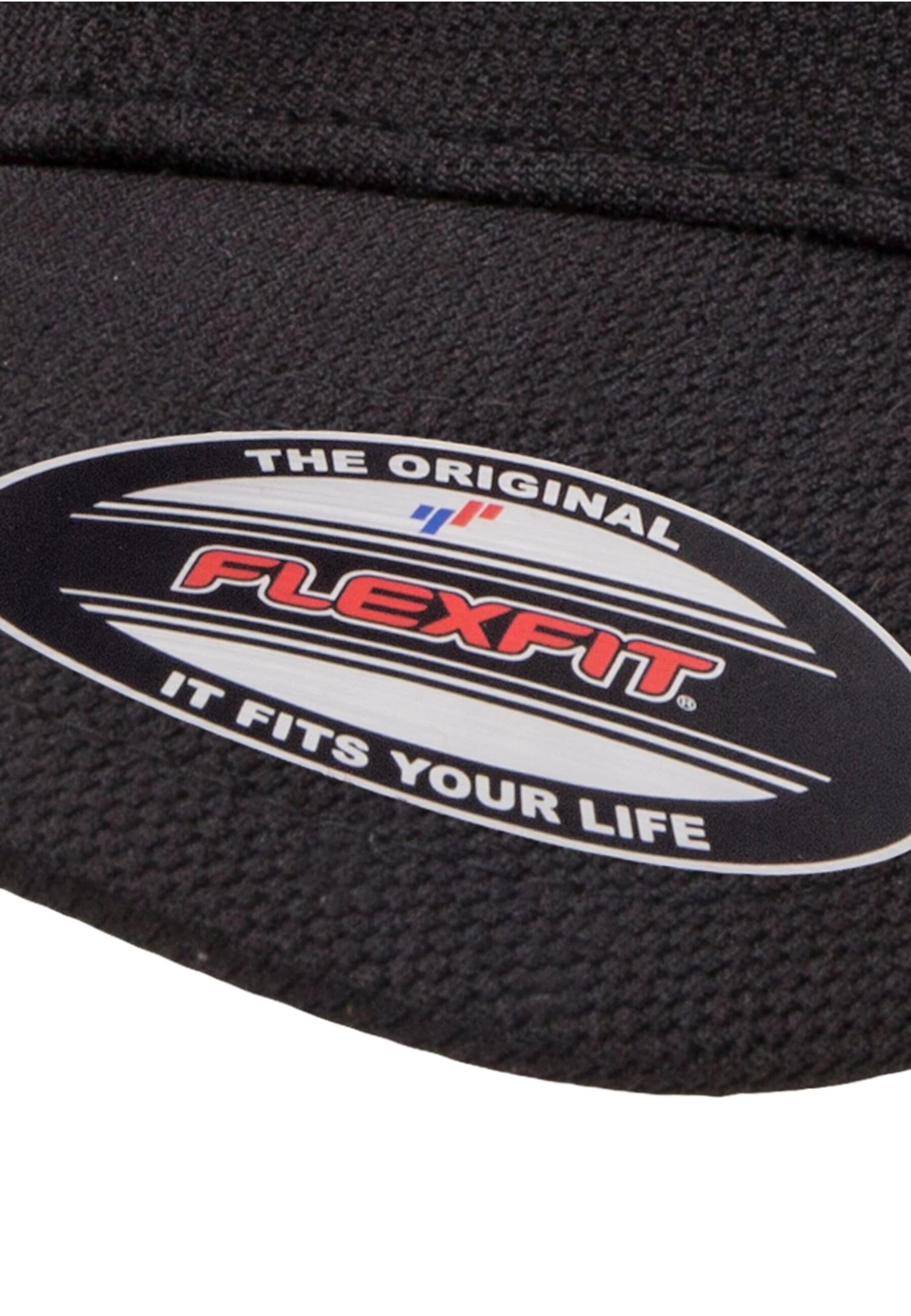Flexfit Cap 'Cool & Dry' in Schwarz