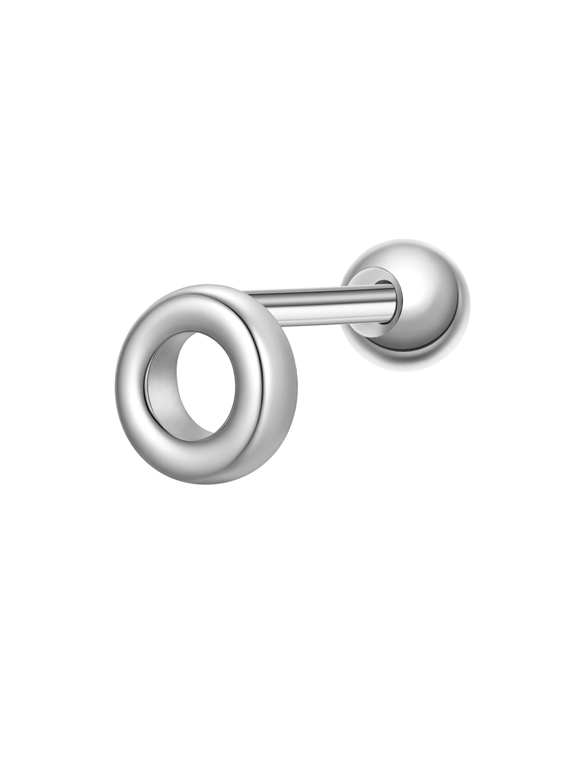 Boucles d'oreilles Glanzstücke München en argent : devant