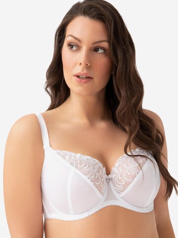 Gorsenia T-Shirt BH 'K378 Victoria' in Weiß