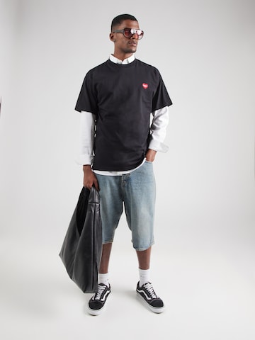 Carhartt WIP Bluser & t-shirts 'Heart II Hartt' i sort