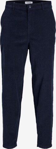 Effilé Pantalon chino 'Karl' JACK & JONES en bleu : devant