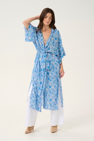 Kimono 'Yuki' di Cream in blu