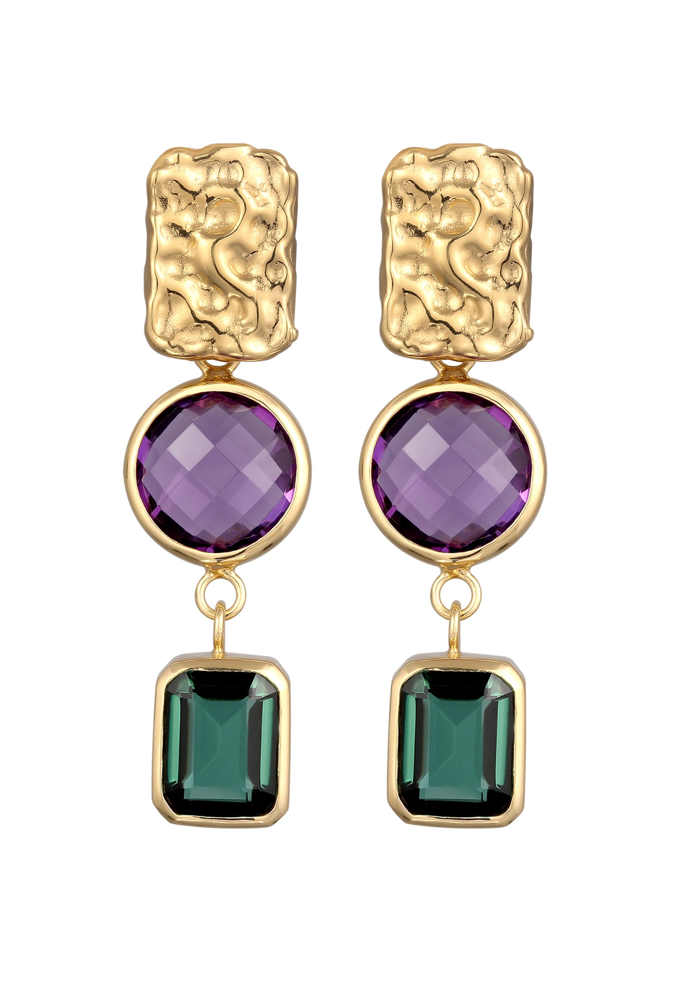 ELLI PREMIUM Earrings in Gold: front