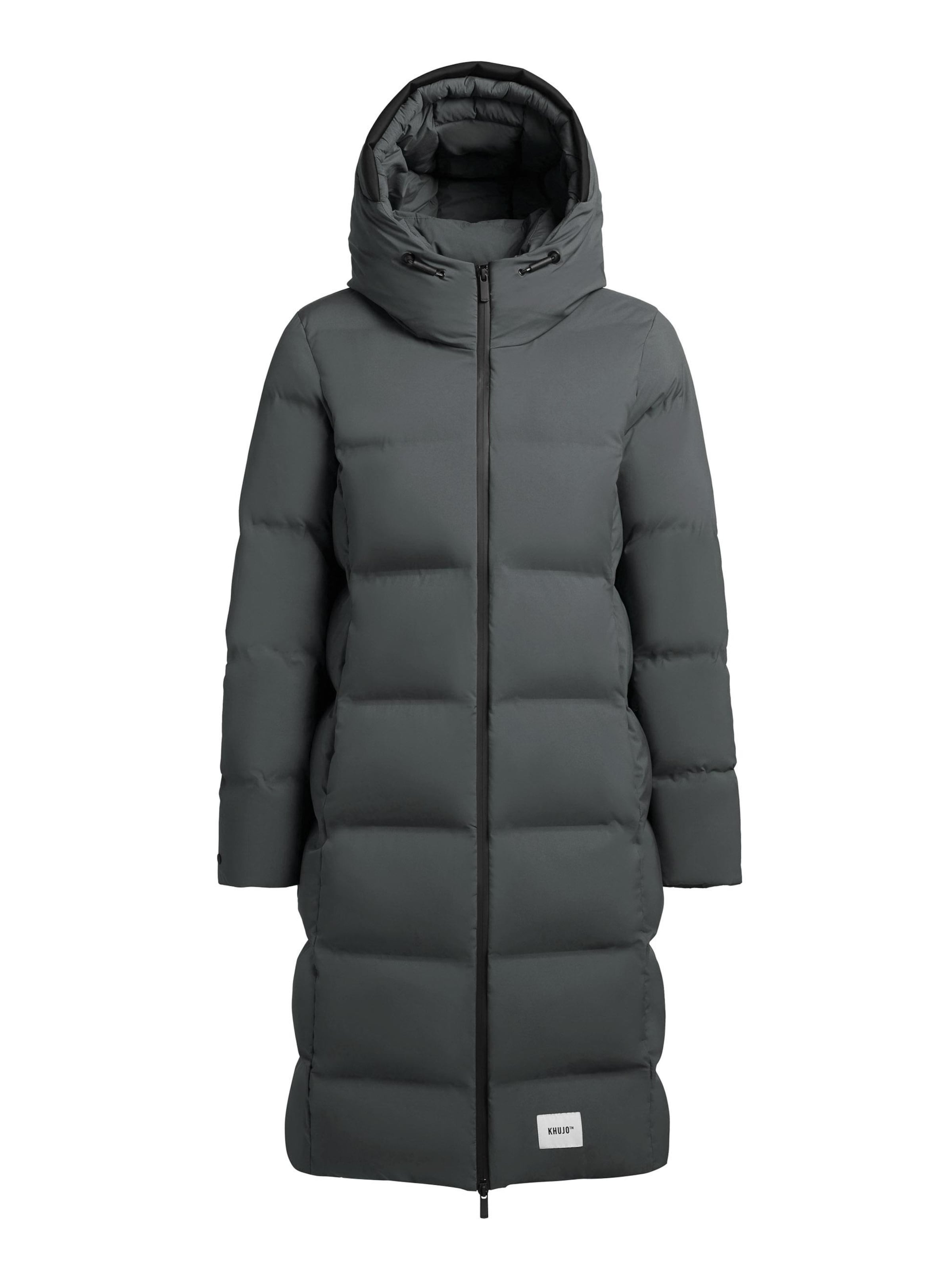 khujo Winter coat ' Finnie3 ' in Grey: front