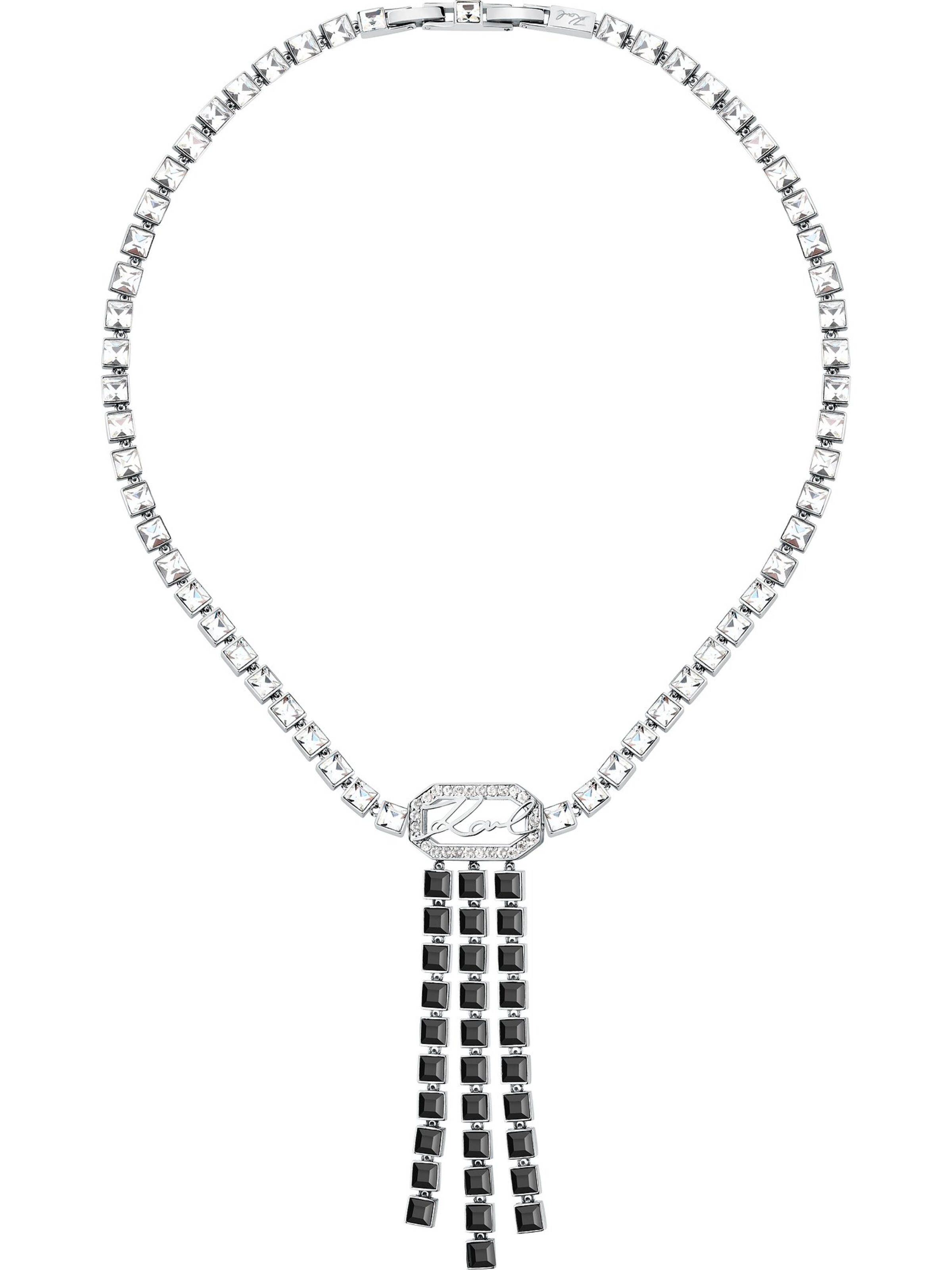 Karl Lagerfeld Necklace in Silver: front