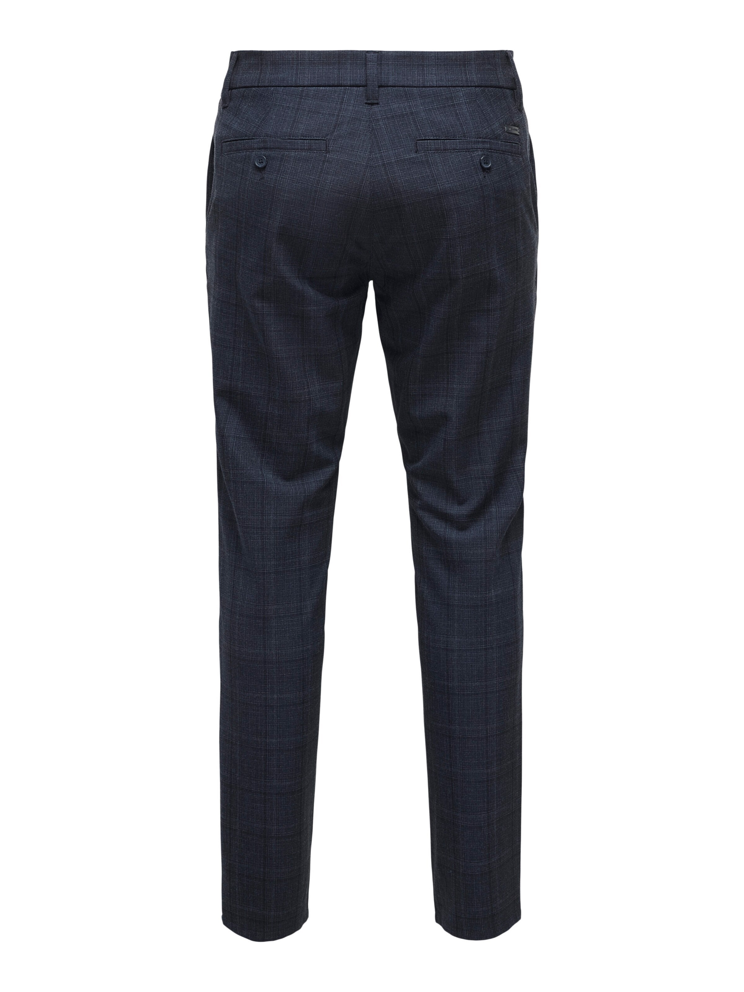 ONLY Slimfit Broek in Blauw